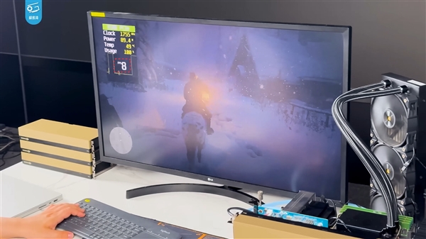 价值30万！NVIDIA最强AI GPU H100跑游戏：竟然还不如核显