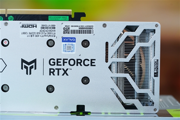 全新一代寒光星散热！影驰RTX 4060金属大师图赏