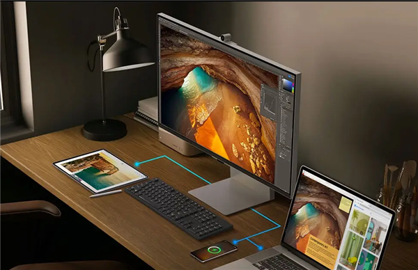 对标苹果Studio Display！三星首款5K显示器开售：9999元还送1T SSD