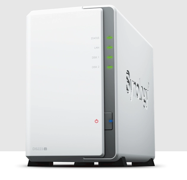 罕见的白色机身 群晖发布新款NAS DS223j：最大36TB