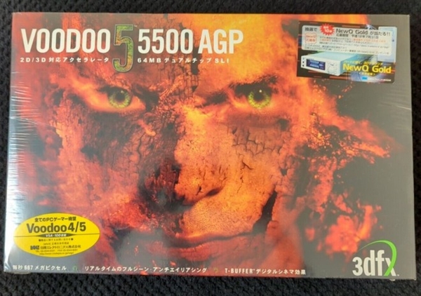 该死的回忆杀！23年前顶级AGP显卡3dfx Voodoo 5 5500重现人间：原封未拆