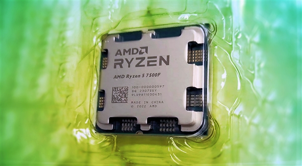 AMD锐龙5 7500F性能神了！失色锐龙5 7600X 但更低廉