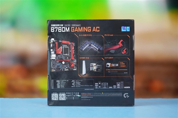 支持DDR5 8000内存！技嘉魔鹰B760M GAMING AC主板图赏