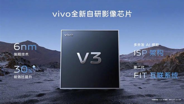 一文了解vivo 6nm自研影像芯片V3：影像有重大突破