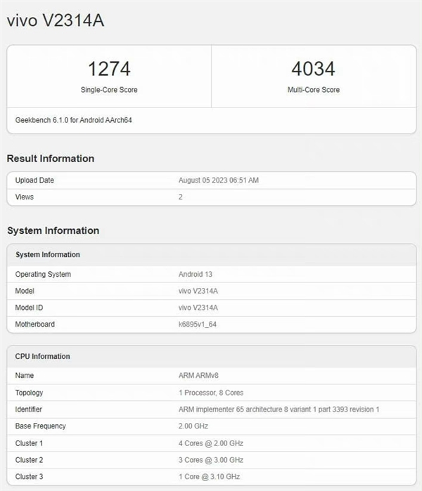 LCD荣光犹在！iQOO Z8现身跑分网站：天玑8200+LCD屏