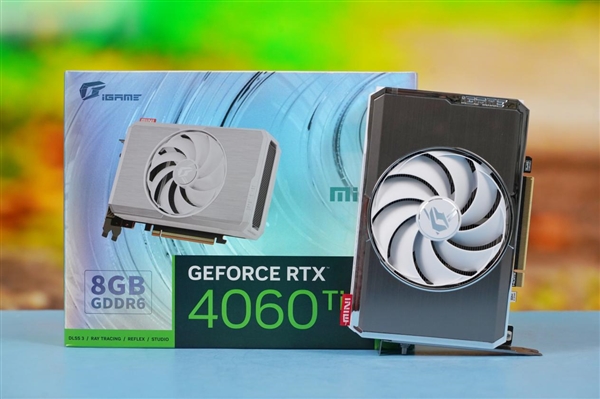 单风扇极简风！七彩虹iGame RTX 4060 Ti Mini OC 8GB显卡图赏