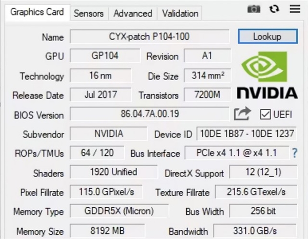 百元矿卡魔改GTX 1070玩游戏？先别激动