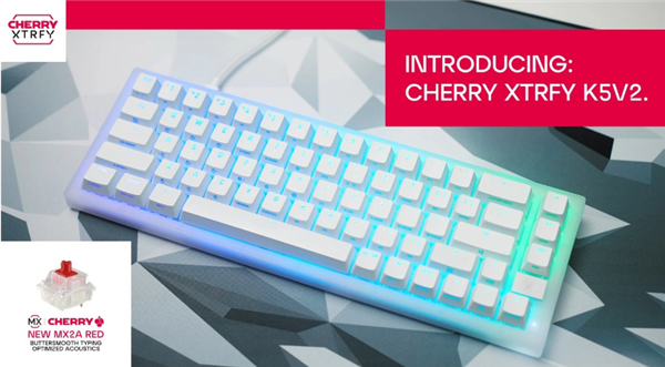 CHERRY推出旗下迄今最好MX2A轴体：超1亿次使用寿命
