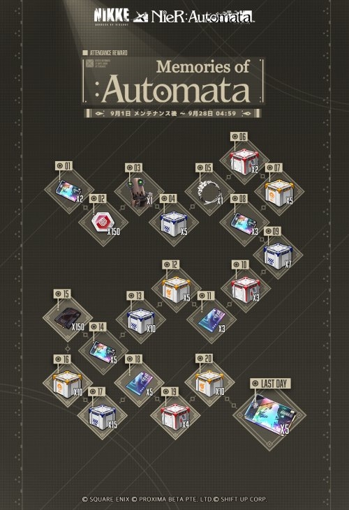《妮姬：胜利女神》×《尼尔》联动更多细节图：肉腿才是精髓