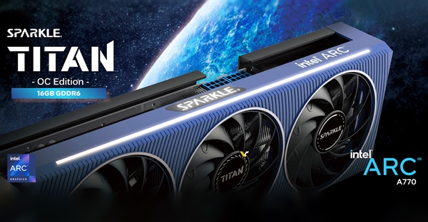 16GB大显存欺负RTX 3060！撼与发布Intel旗舰卡Arc A770 16GB