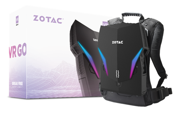 索泰第四代VR GO背包上新：A2000专业卡、500平米80人同时玩