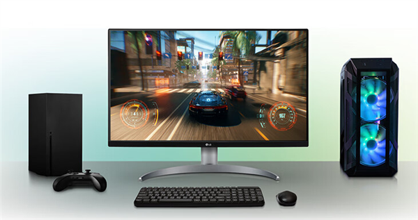 3499元 LG新款27寸显示器上架：4K 144Hz屏、90W反向充电