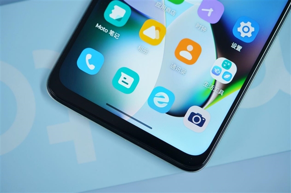 千元价位唯一皮质机身！moto G54葱绿图赏