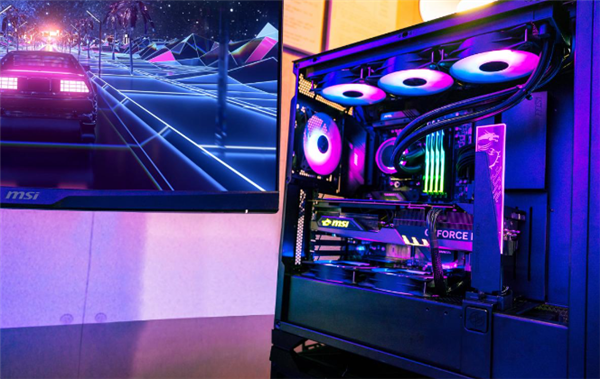 微星推出氪金枪3系列机箱：内置多功能显卡支架 支持多轴移动