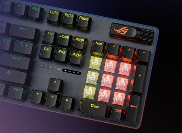 699元起 新款ROG游侠2机械键盘上架：可选全新NX冰暴灰轴