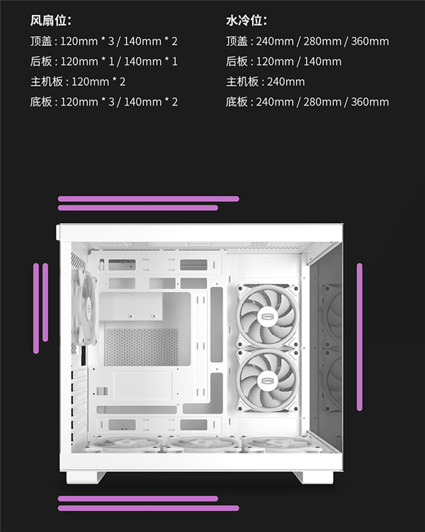 349元买个“海景房”！超频三星界C3 T500机箱上架：270度无柱全景