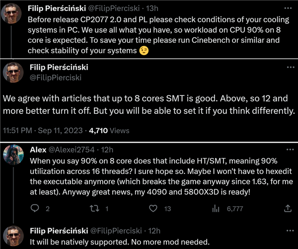 快3年了！《赛博朋克2077》终于不再负优化AMD锐龙