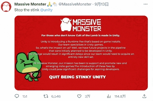 只是涨价0.2美元 这款游戏引擎居然收到了死亡威胁