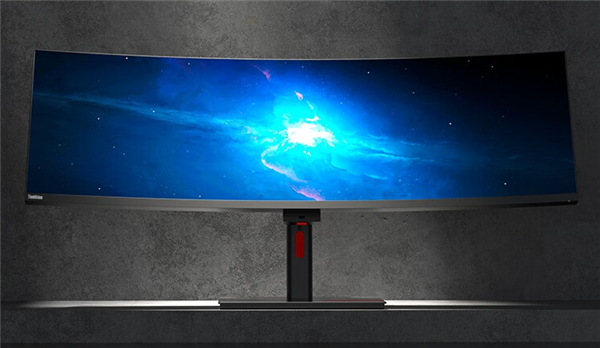 8999元 联想49英寸曲面屏开售：双2K IPS面板、100W反向供电