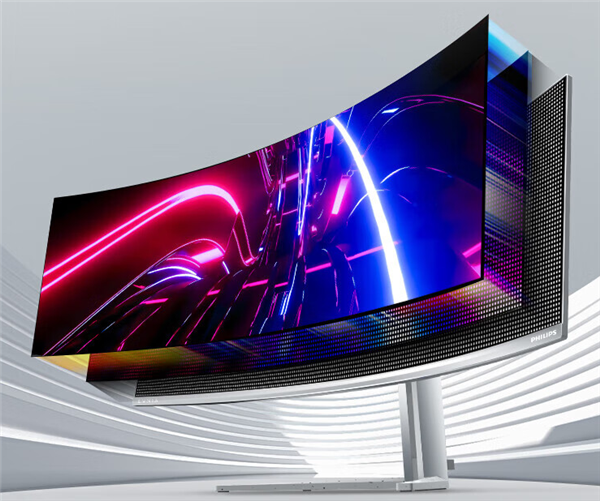 9999元 飞利浦新款49寸带鱼屏上市：240Hz高刷、0.03ms响应