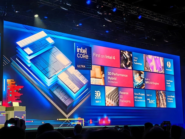 Intel AI软硬秀肌肉:酷睿Ultra发布时间官宣!明年更有288核心
