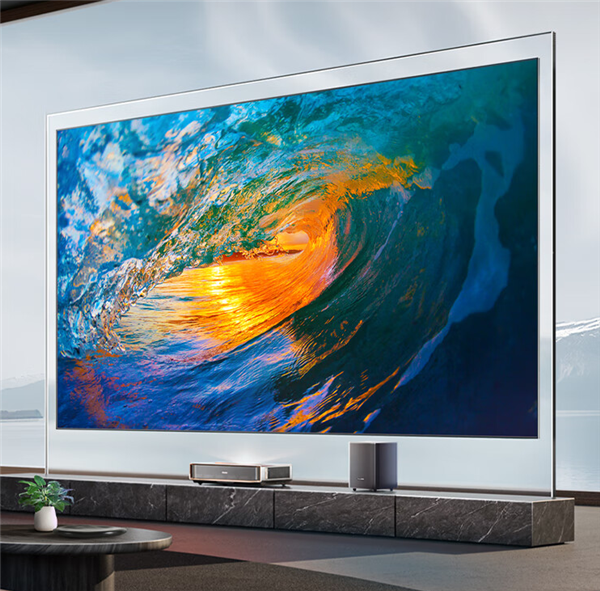 49999元！海信发布全球首款可折叠激光电视L5K 120英寸厚度仅2cm