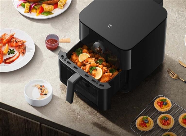 449元 米家智能空气炸锅6.5L嫩烤版上架：230℃高温炙烤