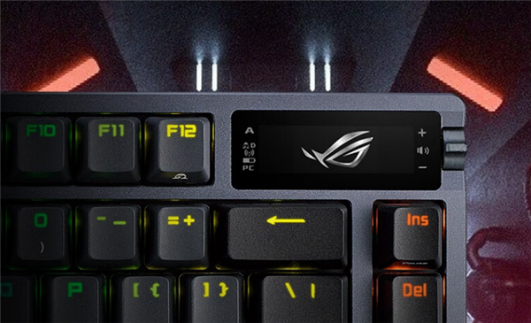 1799元 ROG夜魔月耀白机械键盘上市：2000小时超长续航