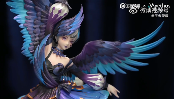 1699元 《王者荣耀》天鹅之梦小乔典藏手办来了：网袜萝莉超逼真