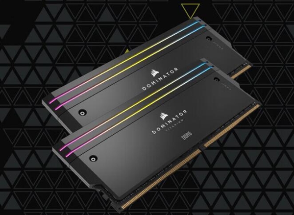 1449元起 美商海盗船统治者泰坦DDR5内存上架：6000-7200MHz可选