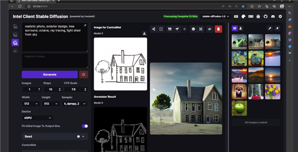 让一台普通PC欢快地跑起AIGC:Intel做到了!