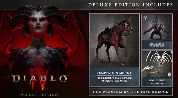 暴雪《暗黑破坏神4》Steam开售：三种版本366元起、支持简中