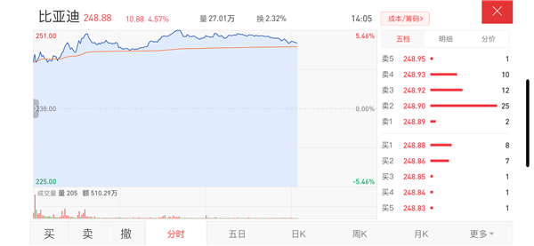 日赚过亿！比亚迪有望首次单季盈利破百亿元 股价暴涨5%