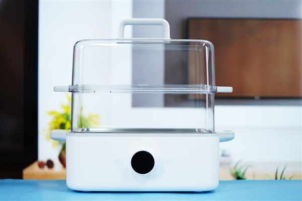 双层超大容量可蒸整只鸡 米家智能电蒸锅12L图赏