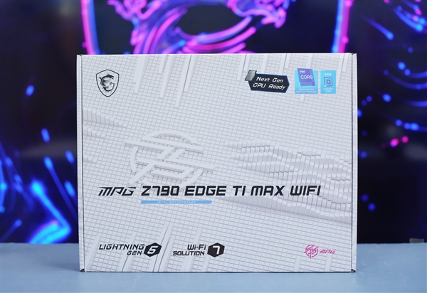 支持Wi-Fi 7！微星Z790 EDGE Ti MAX WIFI主板图赏
