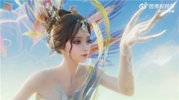 《王者荣耀》至美风华皮肤CG动画上线：甄姬孔雀太美了
