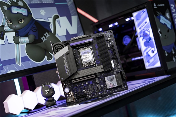 紫色的主板你肯定没见过！七彩虹COLORFIRE B760紫猫开卖999元