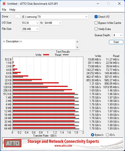2000MB/s读写傲视群雄!三星移动固态硬盘T9上手