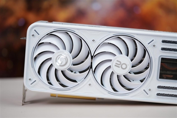 纯白典雅 隐藏式供电口！影驰RTX 4090 20周年纪念版显卡图赏