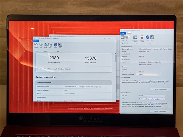 高通骁龙X Elite全球首发跑分！AI性能10倍碾压AMD