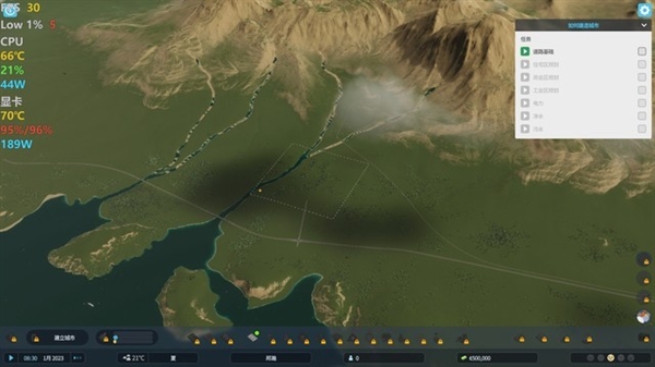 英特尔显卡体验《城市：天际线2》：新驱动让帧数暴增