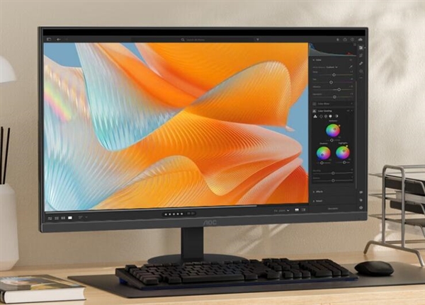 749元 AOC新款23.8寸显示器上架：2K 100Hz屏