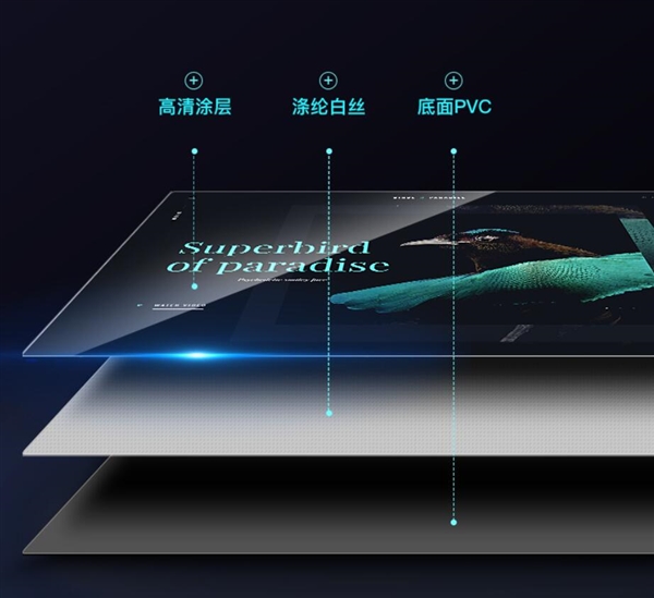 以次充好 健康受损！双11这种幕布千万别买