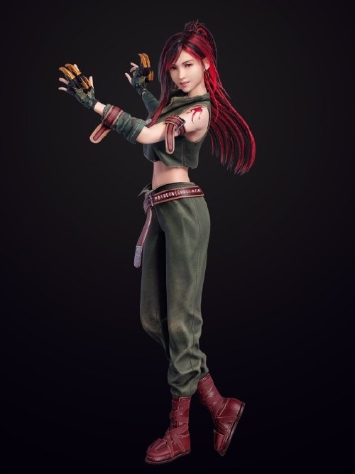 高马尾加露脐装：《FF7EC》上线蒂法新造型