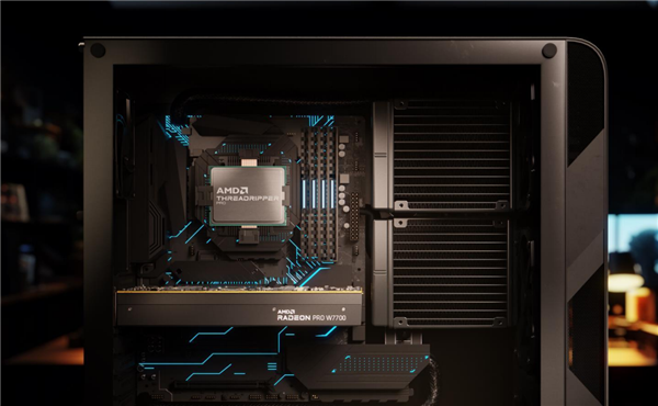 AMD Radeon Pro W7700专业显卡发布：1000美元之下最强