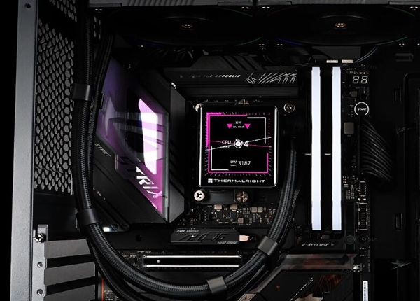 549元 利民推出新款寒冰装甲360水冷散热器：配2.4寸屏幕