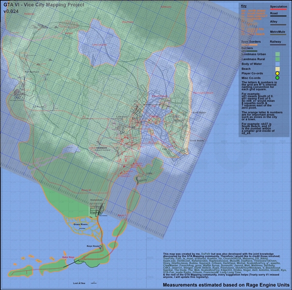 《GTA6》的开放世界地图曝光：有5代的3倍大