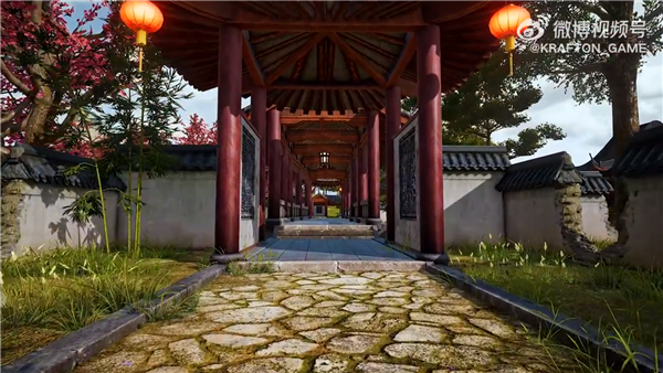 《绝地求生》出了一张超大中国风地图：亭台楼阁太美了