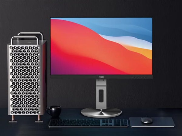 AOC新款27英寸显示器上架：4K IPS屏仅1599元