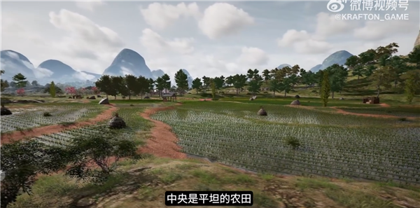 《绝地求生》出了一张超大中国风地图：亭台楼阁太美了